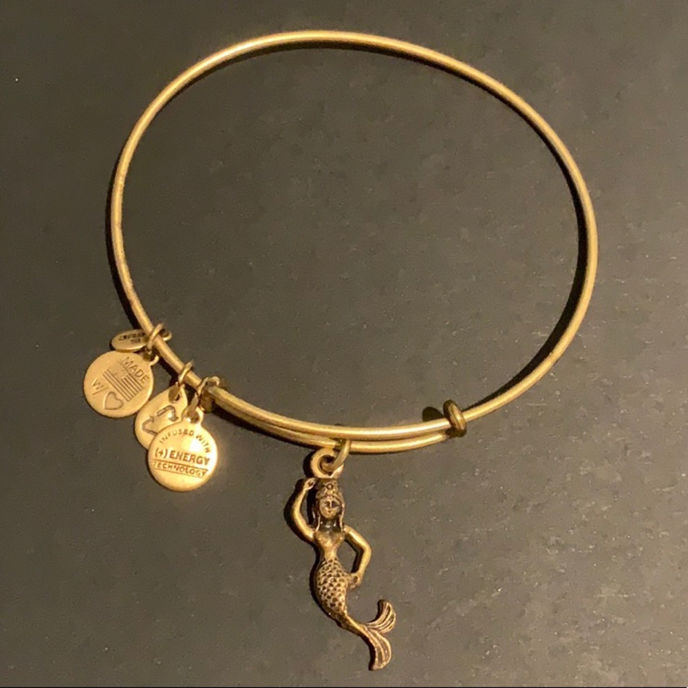 3/$15 Alex and Ani rafaelian gold mermaid bracelet